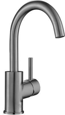 Ben Mandana wastafelkraan draaibaar gunmetal