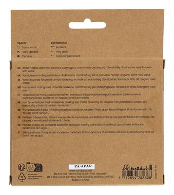 Creativ Company Gouacheverf, natuurlijke kleuren, 6x20 ml/ 1 doos