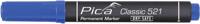 Pica 521/41 Perm. Marker 2-6mm beitel blauw,10st. - thumbnail