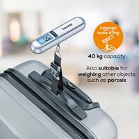 Beurer 732.12 Kofferweegschaal Weegbereik (max.) 40 kg Resolutie 10 g Zilver - thumbnail