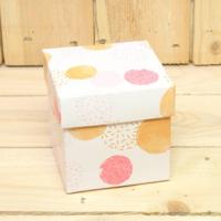 Bonbon doosjes - Chocolade doosje - Soft dot - 24 stuks - thumbnail