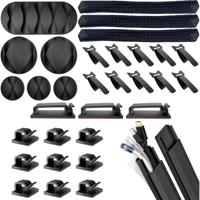 Quadrios 25CA578 Kabelhouderassortiment 25CA578 Zwart 34 onderdelen - thumbnail