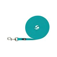 TRIXIE HONDENRIEM EASY LIFE SLEEPLIJN OCEAAN BLAUW / TURQUOISE 10 MTRX1,7 CM - thumbnail