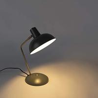 QAZQA Retro tafellamp groen met brons - Milou - thumbnail