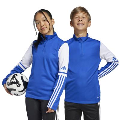 adidas Squadra 25 Trainingstrui 1/4-Zip Kids Blauw Wit