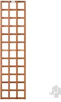 Elephant rechte trellis duurzaam hardhout fsc 550x1800mm met rechte latten rvs geschroefd - thumbnail