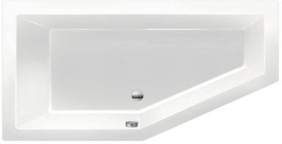 Xenz Society Hoekbad - 160x90x53 - afvoer Midden - Links - acryl - wit mat 6881-03 Xenz Society Hoekbad - 160x90x53 - afvoer Midden - Links - acryl - wit mat 6881-03