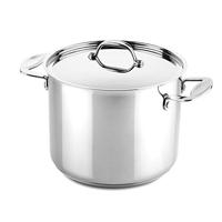 Deep pot 22 cm Glamour Stone Stainless Steel - thumbnail