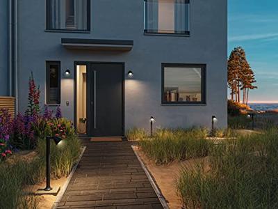 Paulmann Trian Wand 94734 Buitenlamp (wand) Antraciet