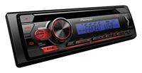 Pioneer DEH-S110UBB | 1DIN RDS-autoradio met rode toetsverlichting | Display blauw | Android ondersteuning | 5-band equalizer | CD | MP3 | USB | AUX-ingang | ARC app - thumbnail