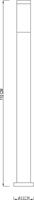 Deko Light 730007 Nova Staande buitenlamp E27 Zilver - thumbnail