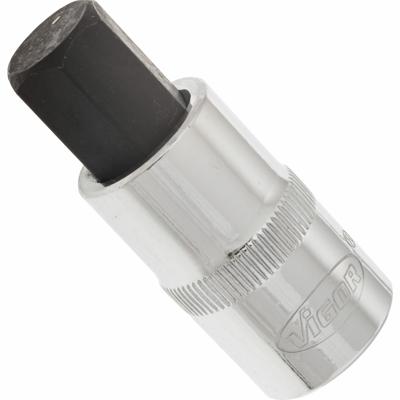 Vigor V2107 Inbus Dopsleutel-bitinzet 14 mm 1/2 (12.5 mm)