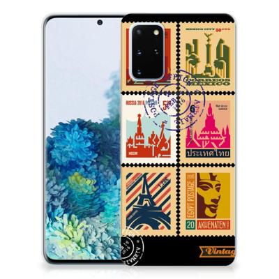 Samsung Galaxy S20 Plus | Silliconen Back Cover | Postzegels