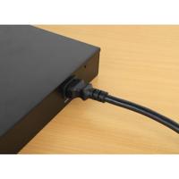 Manhattan Stroom Aansluitkabel [1x Apparaatstekker, female C13 10A - 1x Apparaatstekker, male C14] 5 m Zwart - thumbnail