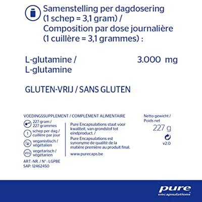 Pure Encapsulations L-Glutamine 227gr