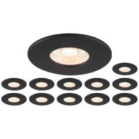 SLV 1007271 Buitenlamp (inbouw) LED Set van 12 stuks 8 W Zwart - thumbnail