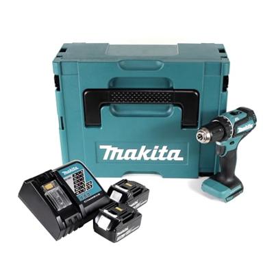 Makita ddf485rfj 18 boor- en schroefmachine brushless 3,0 ah accu (2 st), snellader, m-box Makita ddf485rfj 18 boor- en schroefmachine brushless 3,0 ah accu (2 st), snellader, m-box