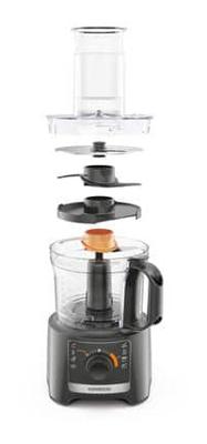 KENWOOD FDP31.020GY multifunctionele robot - 2 snelheden + Pulse - 800W - kom 2,1L + accessoires