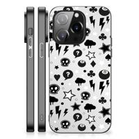 Telefoonhoesje iPhone 14 Pro Silver Punk - thumbnail