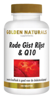 Golden Naturals Rode Gistrijst & Q10 Tabletten - thumbnail