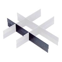 Adam Hall 87402P1 racklade vakverdeler 2U P1 (p/stuk) - thumbnail