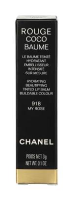 Chanel Rouge Coco Hydrating Beautifying Tinted Lip Balm 918 MY ROSE Lippenstift 3 g Dames - thumbnail
