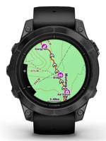 Garmin - Epix Pro (Gen2) - High Performance Connected Watch - 47 mm - staal, grijs met zwarte armband - thumbnail