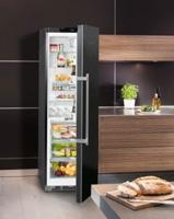 Liebherr KBbs 4370 Premium BioFresh koelkast Vrijstaand 372 l C Zwart, Roestvrijstaal - thumbnail