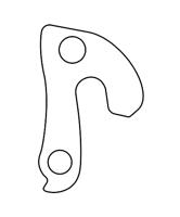 Union derailleurpad gh-123 met schroefset m8x0.75 - thumbnail