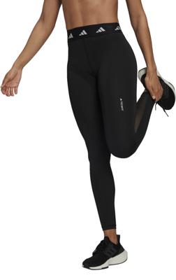 Lange sportbroek Adidas Tf Long T Zwart Vrouw - Maat: XS