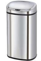 Kitchenmove prullenbak 68 liter met Sensor. Hoogglans Chroom - Automatische klep open. - thumbnail