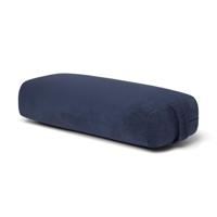 Manduka Yoga Bolster Midnight - Blauw - Rechthoekig Katoen - Effen -  71 x 30 x 12 cm - thumbnail