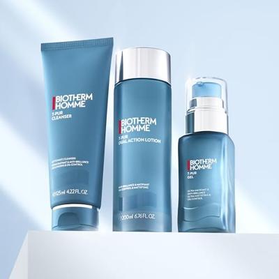 Biotherm Homme T-Pur Anti Oil & Shine Cleanser 125ml