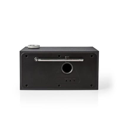Internetradio | Tafelmodel | Bluetooth® / Wi-Fi | FM / Internet | 2.4 " | Kleurenscherm | 18 W | Afstandbestuurbaar | App-gestuurd | Koptelefoonoutput | Wekker | Slaaptimer | Zwart - thumbnail