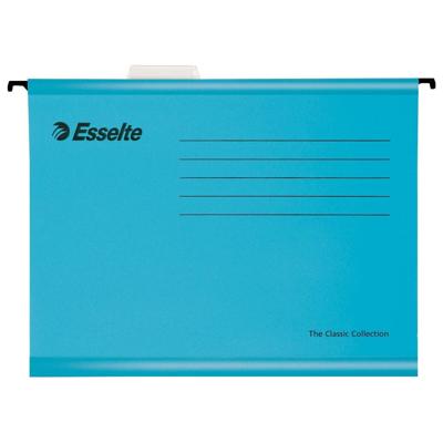 Hangmap Esselte Classic A4 V-bodem 345x240mm blauw Hangmap Esselte Classic A4 V-bodem 345x240mm blauw