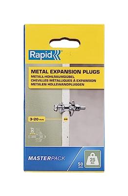 Rapid Hollewandpluggen | Ø8x46 | 16-26 mm plaatdikte | 25 kg draagkracht - 5001562