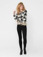 ONLY geruite shacket winter grijs - thumbnail