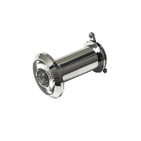 DX deurspion zichtveld 200° - Ø16 mm - deurdikte 35/60 mm - messing verchroomd - DRS200B - thumbnail