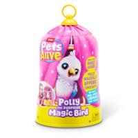 Interactieve vogel - PETS ALIVE - Polly Magic Bird - Reageert op aanraking - Zingt en beweegt - Vanaf 3 jaar - thumbnail