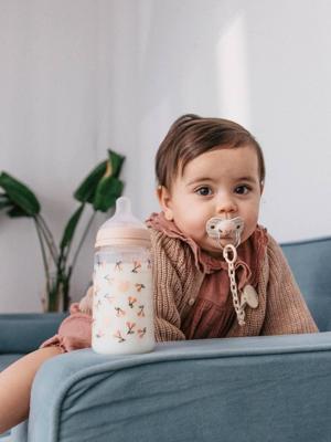 Pasgeborenenset - SUAVINEX - Birdies - 0 tot 6 maanden - Roze