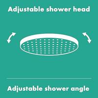 Hoofddouche HansGrohe Pulsify S 105 1 Jet EcoSmart Zonder Wandaansluiting Mat Wit - thumbnail