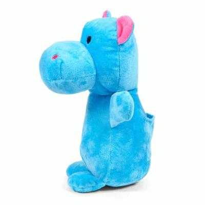 Knuffel voor honden Gloria Nomana 10 cm Nijlpaard