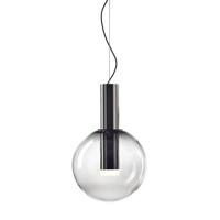 Bomma Phenomena Hanglamp - Small Ball - Rook grijs - zilver - thumbnail