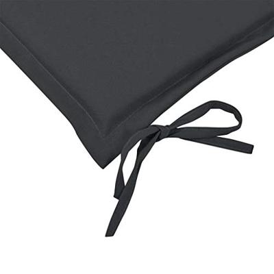 Tuinbankkussen 150x50x3 cm antraciet