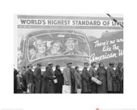 Kunstdruk Time Life - World's Highest Standard of Living 40x50cm - thumbnail