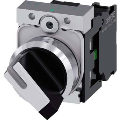 Siemens 3SU11502BF601BA0 3SU1150-2BF60-1BA0 Draaischakelaar Metalen frontring, Hoogglans Zwart, Wit 1 x 90 ° 1 stuk(s) Siemens 3SU11502BF601BA0 3SU1150-2BF60-1BA0 Draaischakelaar Metalen frontring, Hoogglans Zwart, Wit 1 x 90 ° 1 stuk(s)