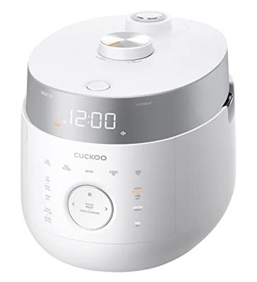 Cuckoo CRP-LHTR1009F Rijstkoker Wit, Zilver Met maatbeker