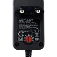 VOLTCRAFT VC-11258680 Stekkernetvoeding, instelbaar 3 V/DC, 4.5 V/DC, 5 V/DC, 6 V/DC, 7.5 V/DC, 9 V/DC, 12 V/DC 0.6 A 7.2 W Uitgangsspanning regelbaar - thumbnail