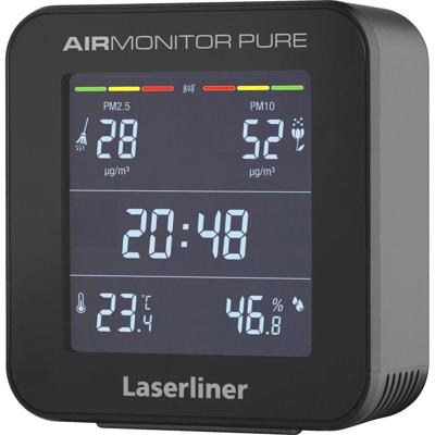 Laserliner AirMonitor Pure Fijnstofmeter Fijnstof, Temperatuur, Luchtvochtigheid Met temperatuurmeting Laserliner AirMonitor Pure Fijnstofmeter Fijnstof, Temperatuur, Luchtvochtigheid Met temperatuurmeting