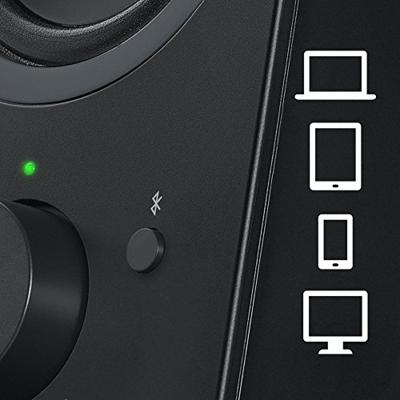 Logitech Z207 2.0 PC-luidsprekers Bluetooth, Kabelgebonden 10 W Zwart Logitech Z207 2.0 PC-luidsprekers Bluetooth, Kabelgebonden 10 W Zwart
